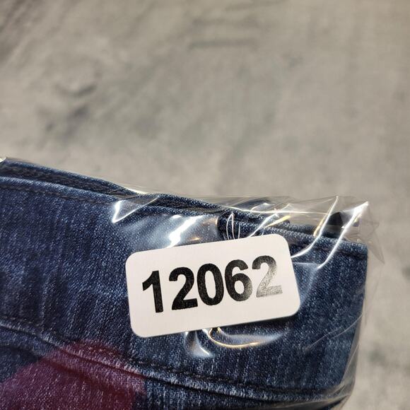 Old Navy Jeans Womens 18 Regular Blue The Diva Straight Leg Stretch Denim - Picture 10 of 10